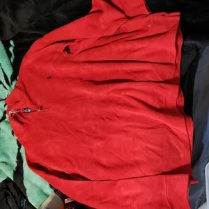 Red men's sweater